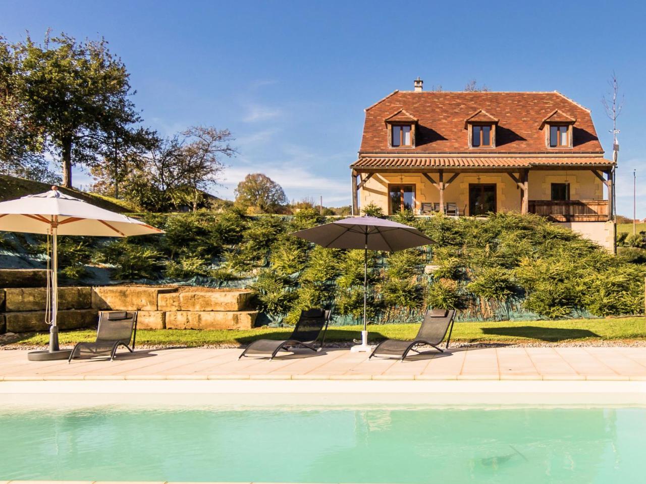 Luxury Villa With Pool On The Edge Of Montignac Kültér fotó